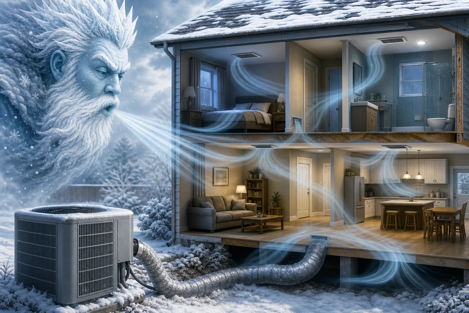 Illustration for Jack Frost Heating & Air Conditioning