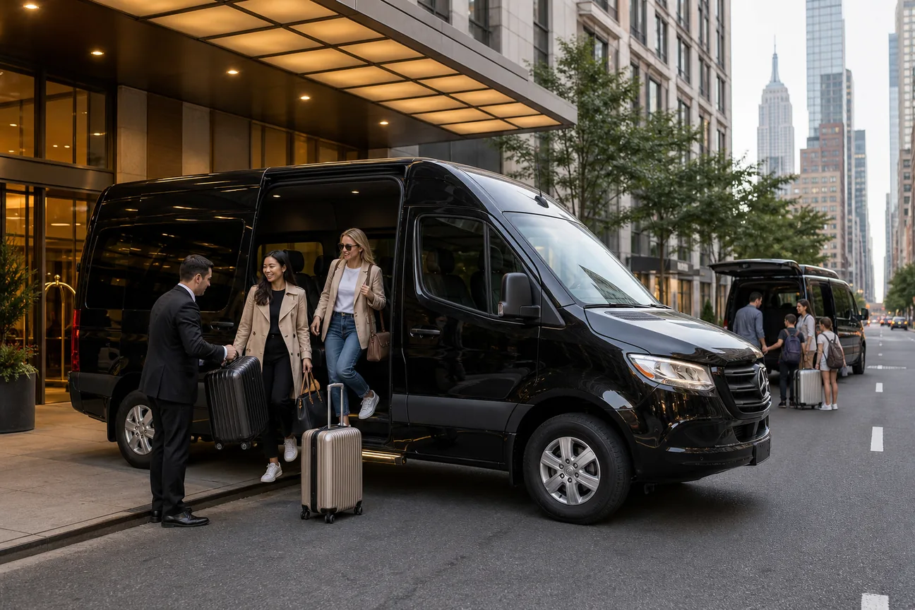 15-Passenger Van Services in NYC Compared