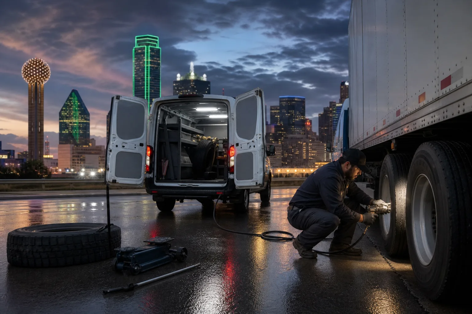 Illustration for Supreme Mobile Tire