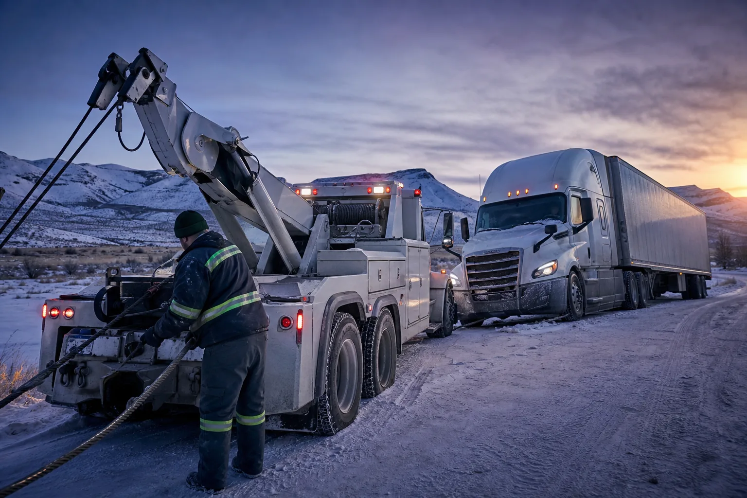 Illustration for Winkler Brothers Towing