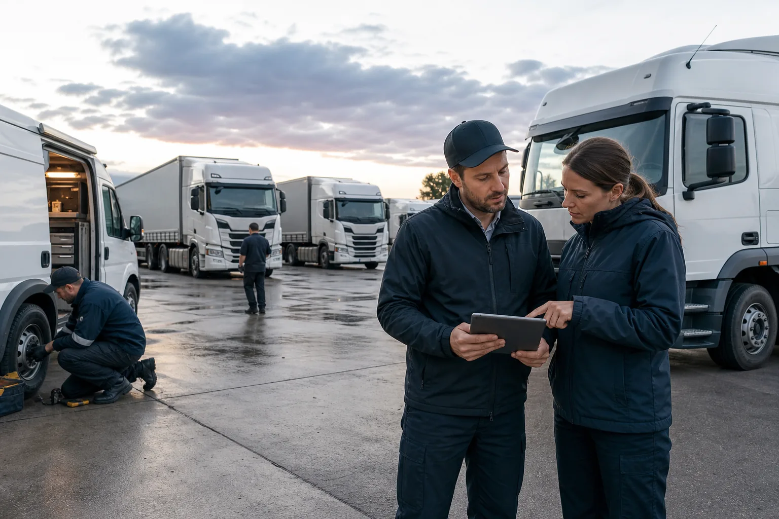 Illustration for Fleet-focused roadside programs