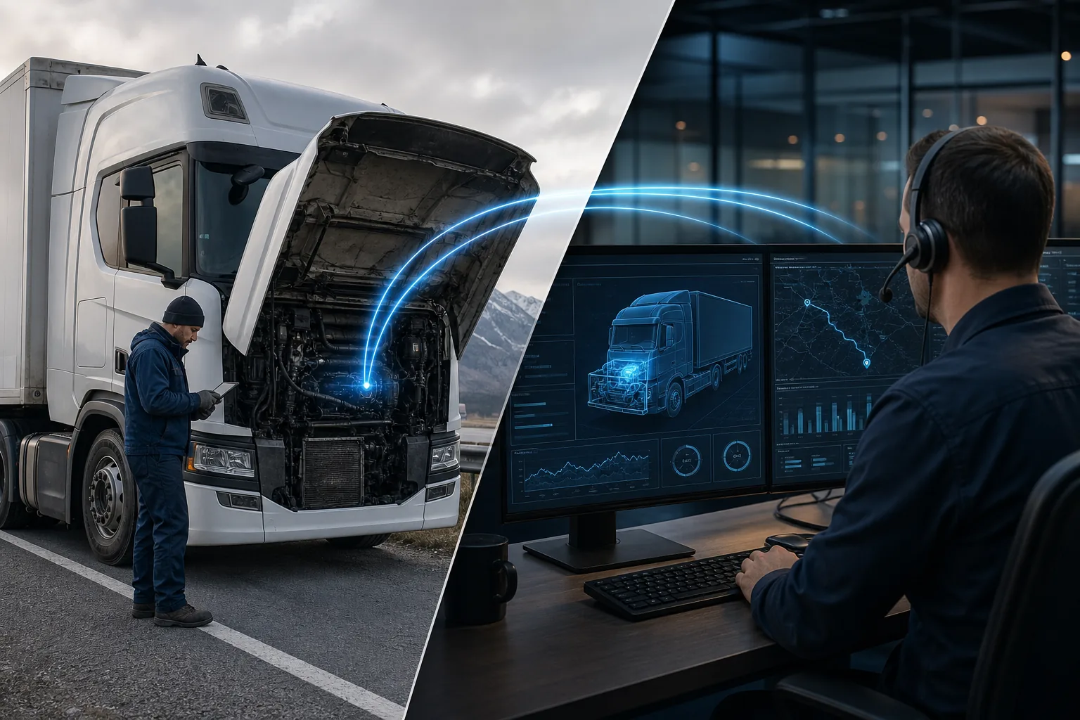 Illustration for Technology-enabled roadside platforms