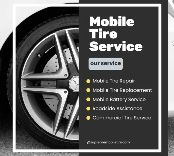 Illustration for Supreme Mobile Tire