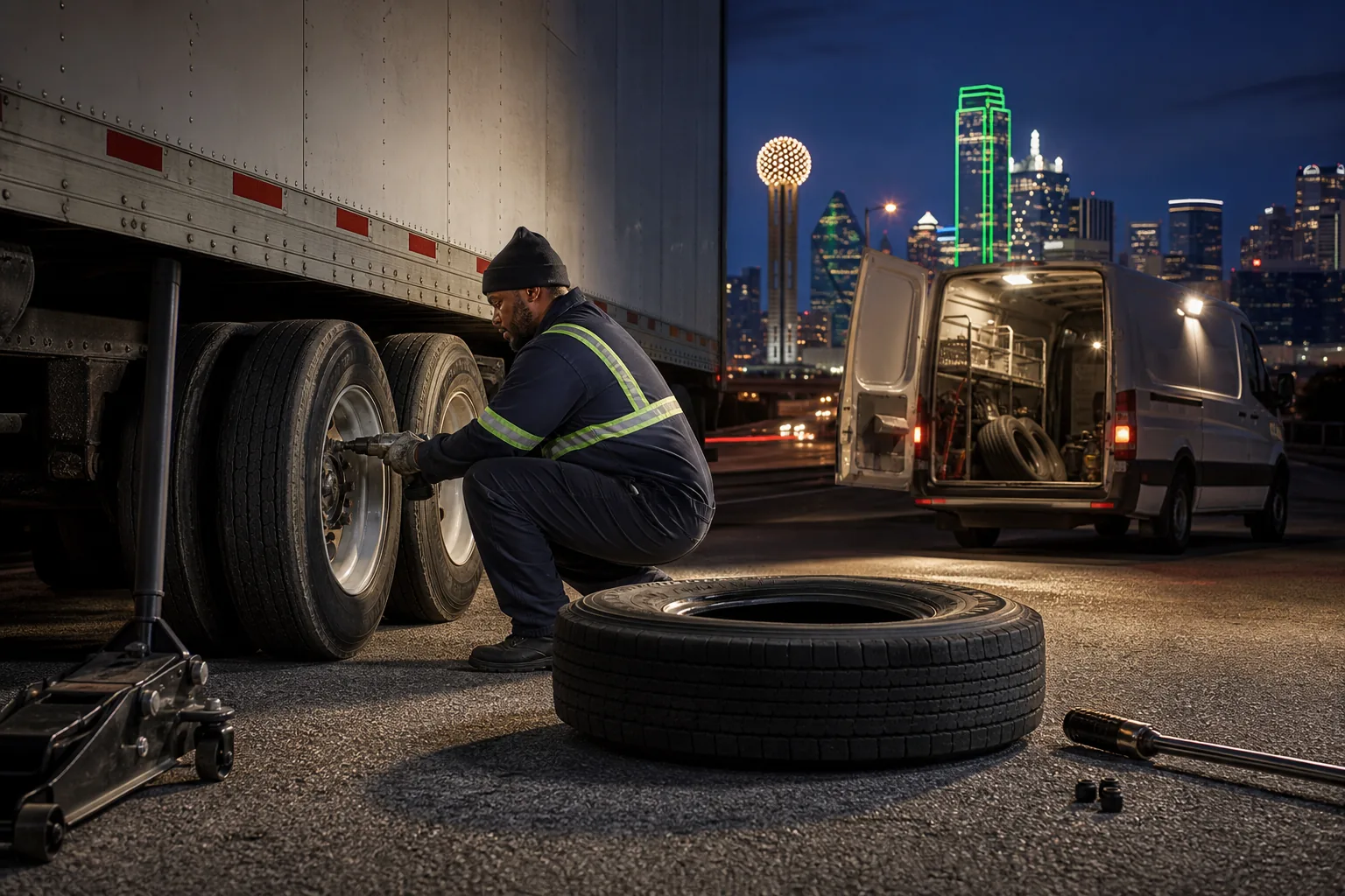 Illustration for Texas Commercial Tire