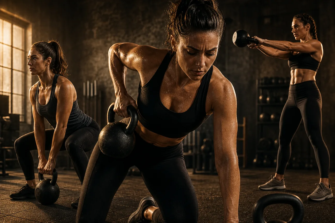 Best 30 Minute Kettlebell Workout: 10 Full