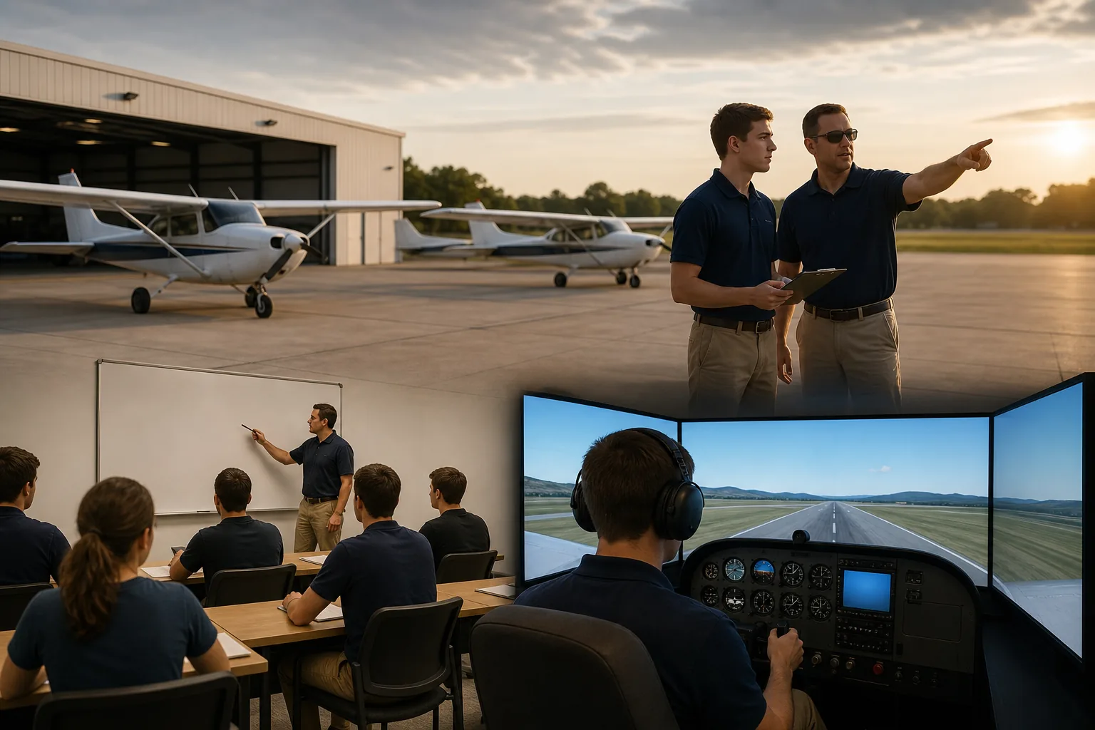 Illustration for SkyEagle Aviation Academy