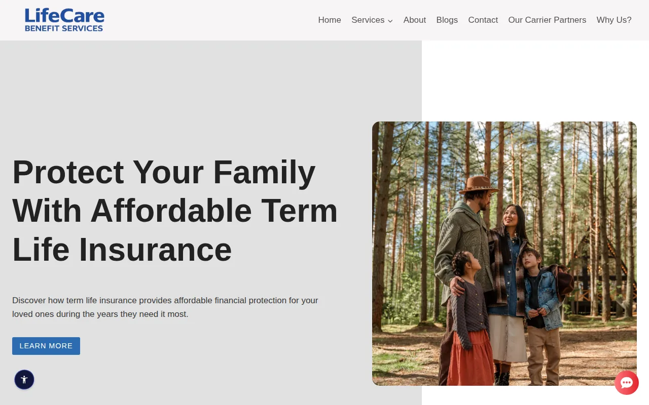 Life Care Benefit Services: visual reference for 1. Life Care Benefit Services (Our Top Pick)