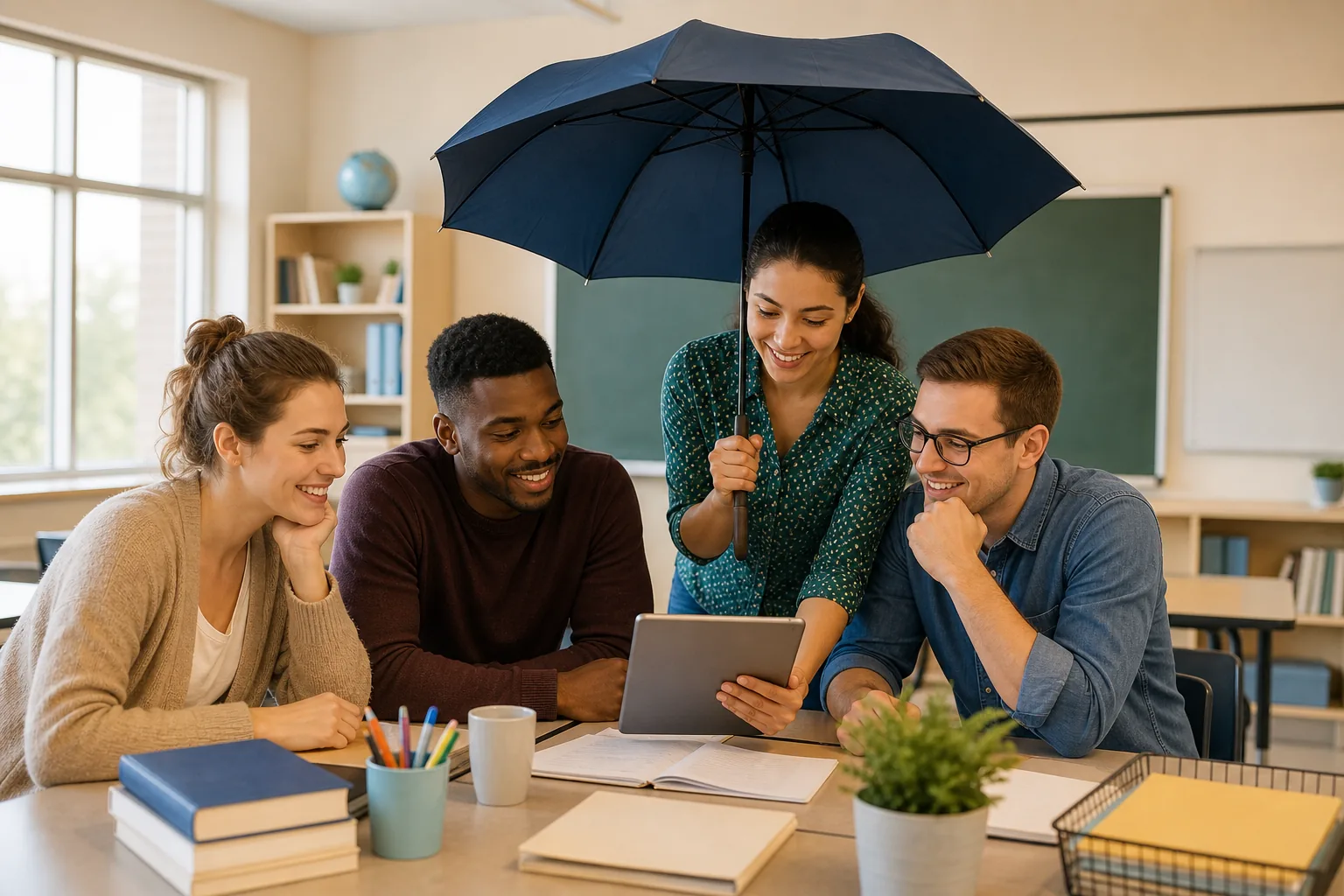 Illustration for Group Term Life Insurance for Younger Teachers