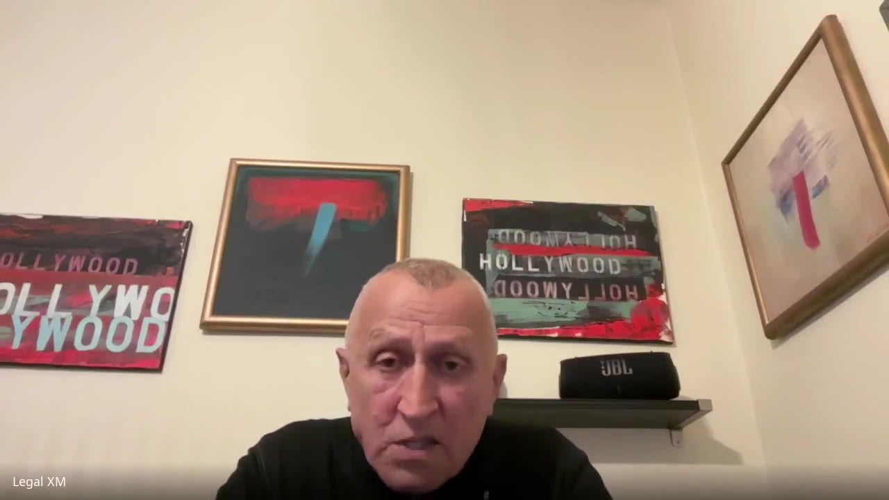Legal XM speaking on a video call