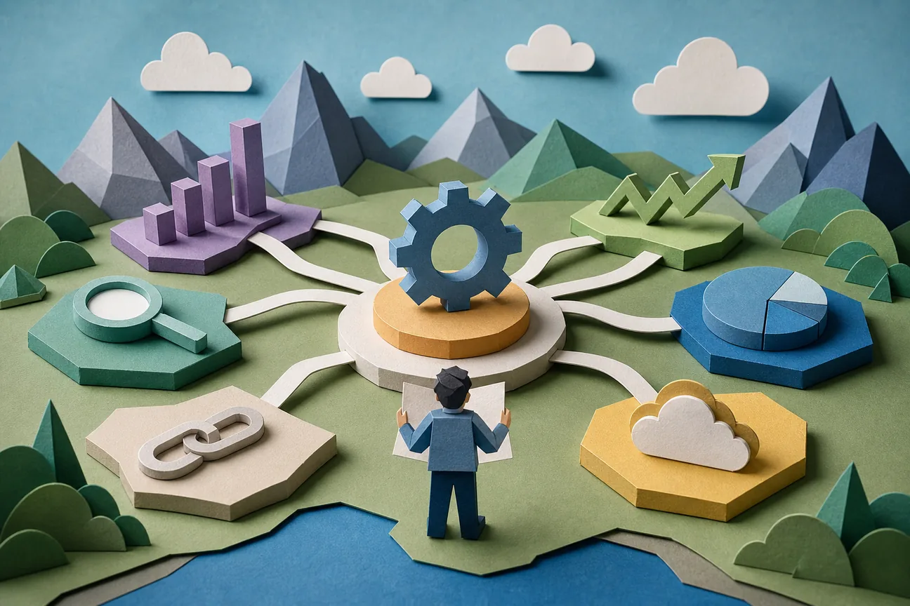 Editorial illustration for Best Ahrefs API Alternatives