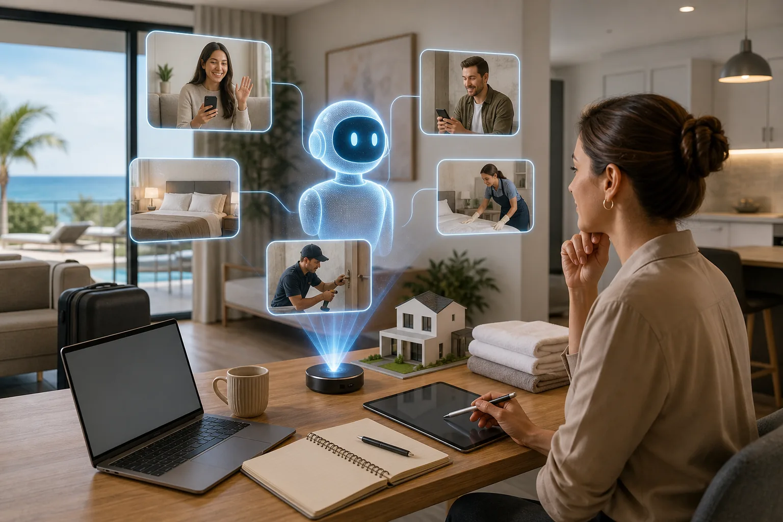 Illustration for AI Consultants for Property and Short‑Term‑Rental Managers