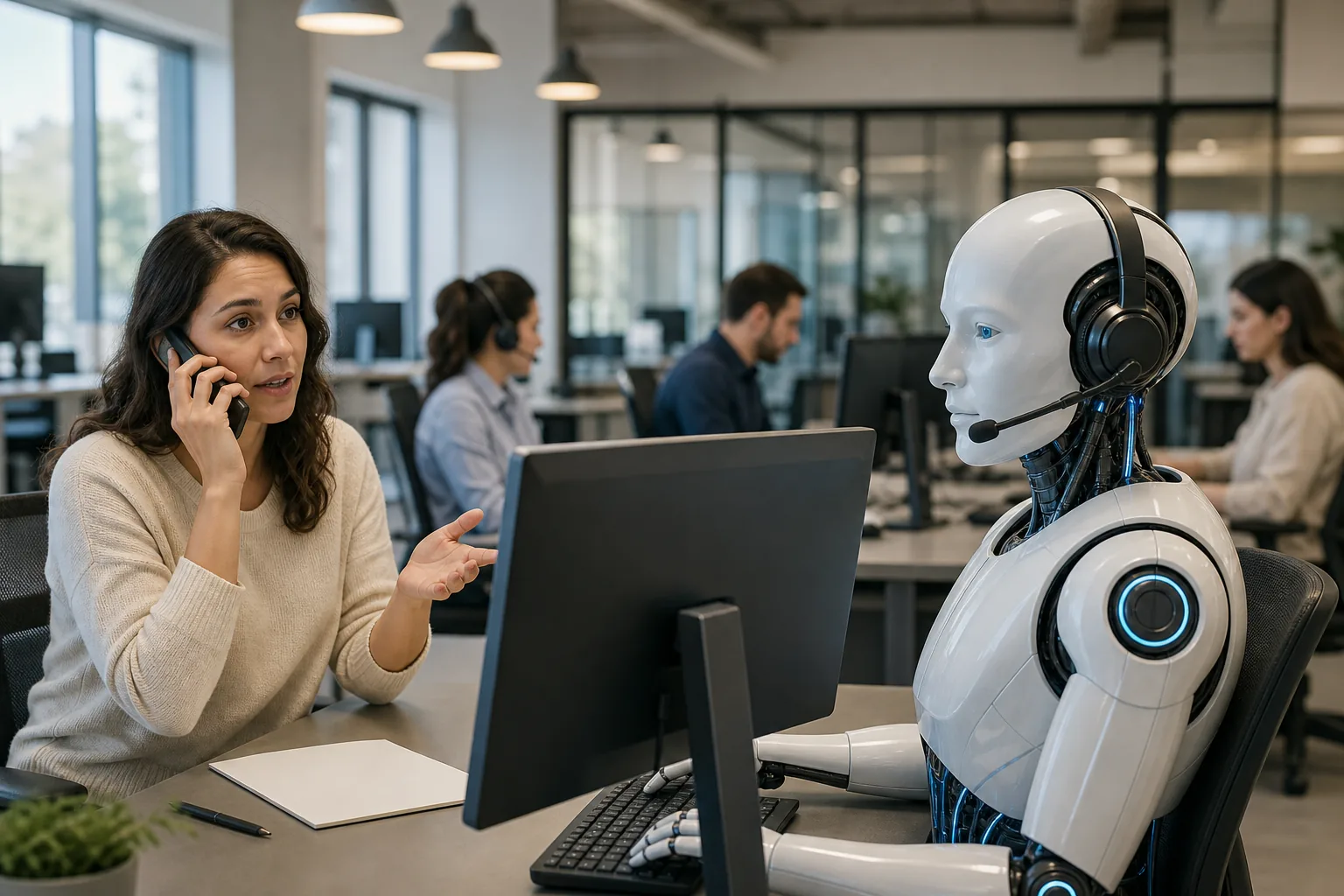Illustration for AI Voice Agents