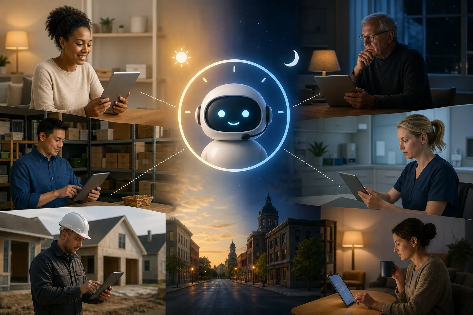 Illustration for 24/7 Conversational AI for Local and Regulated Businesses