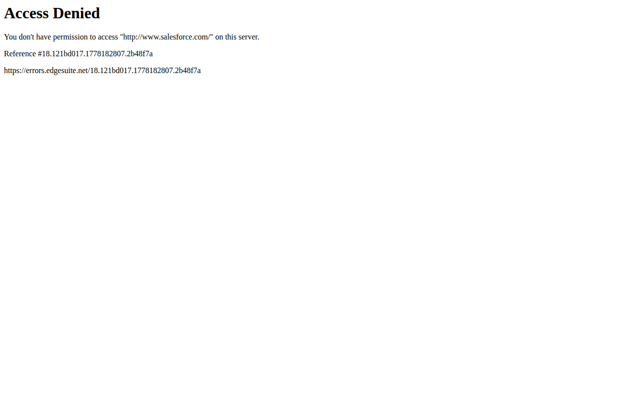 Salesforce Einstein CRM homepage screenshot