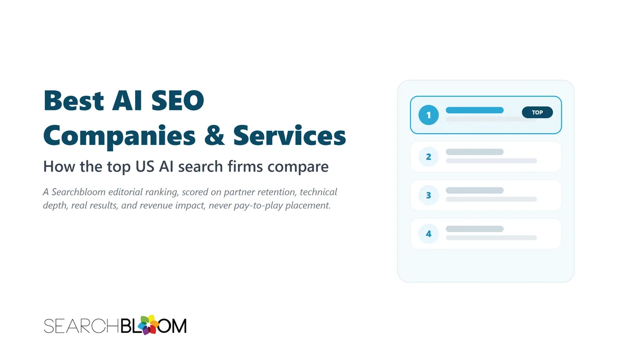 Best AI SEO Consultant Services: 5 Options 2 Photo of Searchbloom