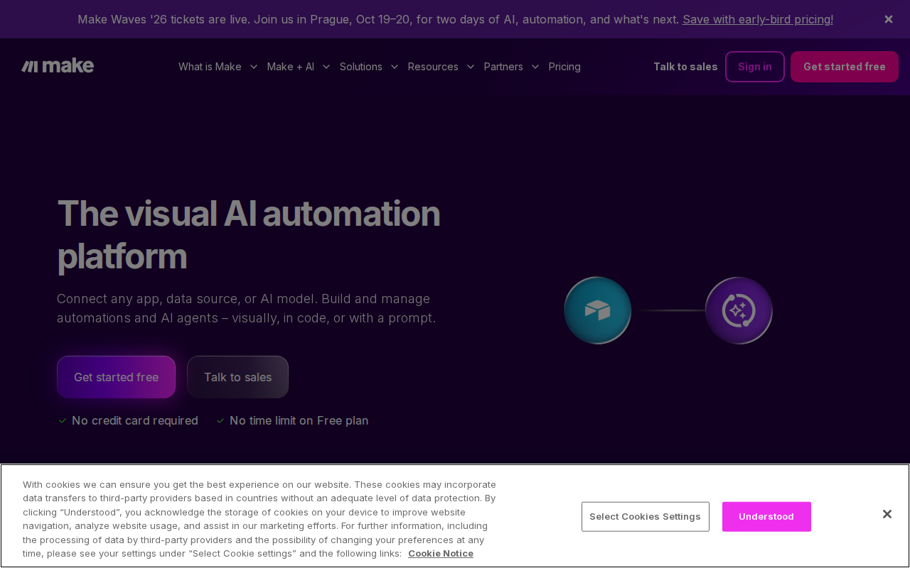 Make homepage screenshot