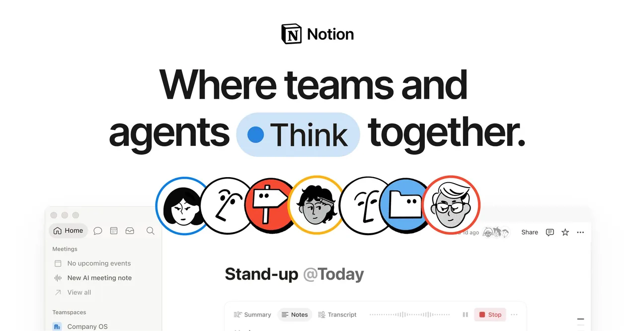 Notion AI: visual reference for 14. Notion AI, writing where your notes already are