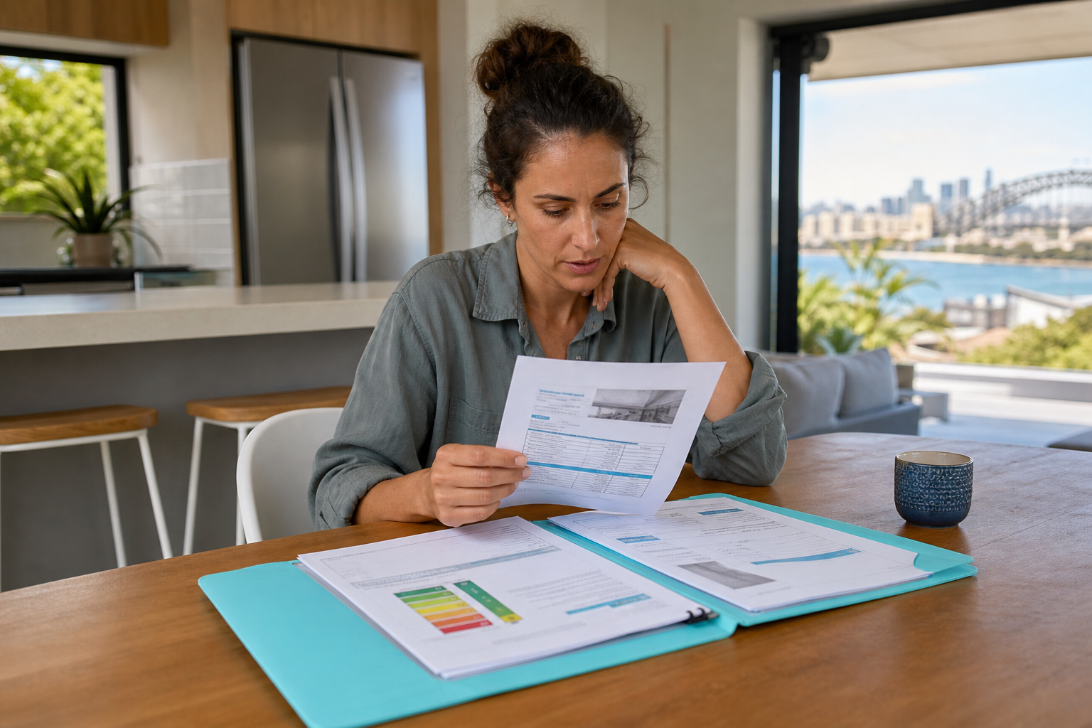 documents needed to apply for an air conditioner government rebate in Australia.