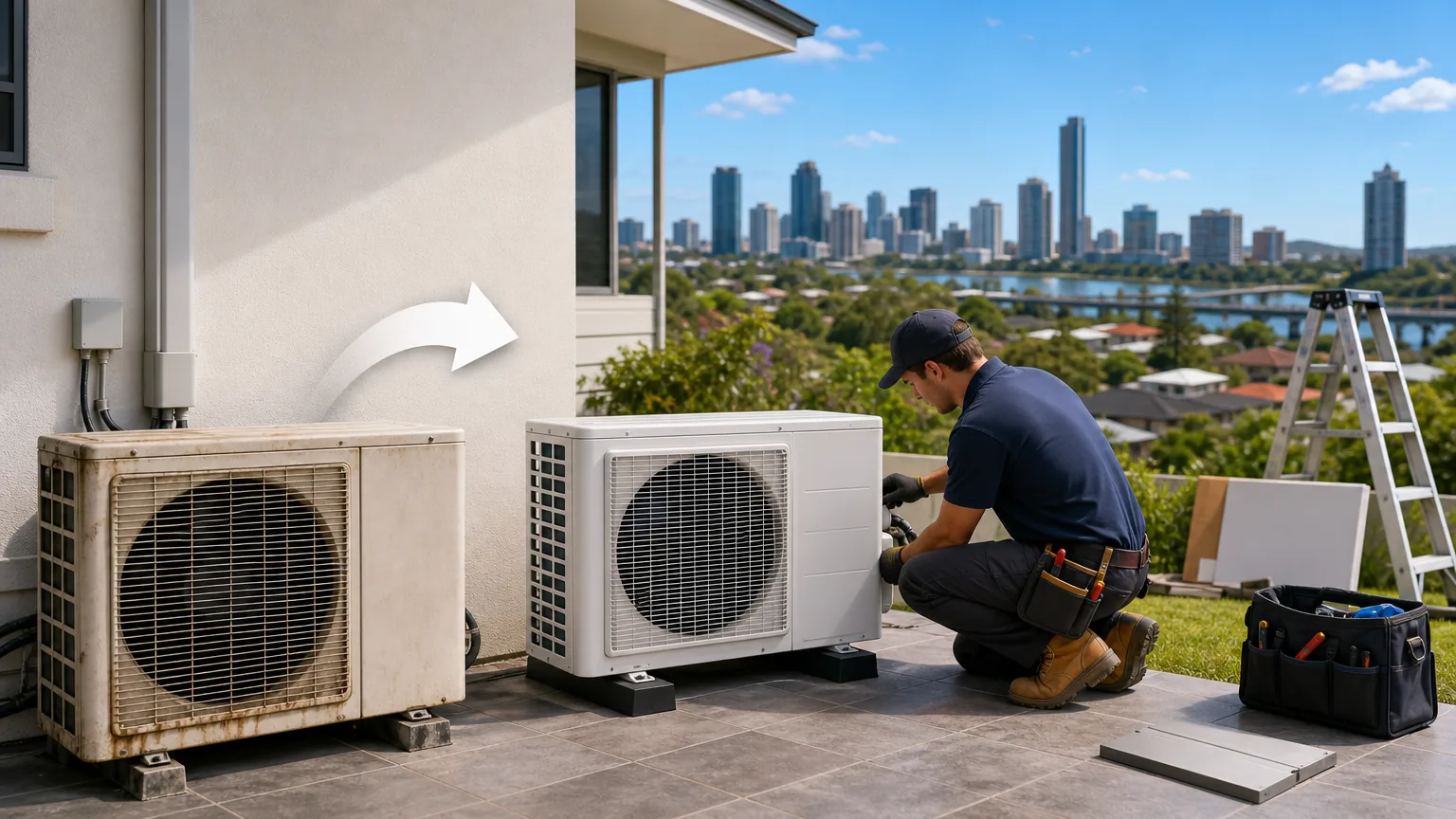 Faze Electrical: visual reference for 1. Faze Electrical — Brisbane's Trusted AC Replacement Specialists (Our Top Pick)