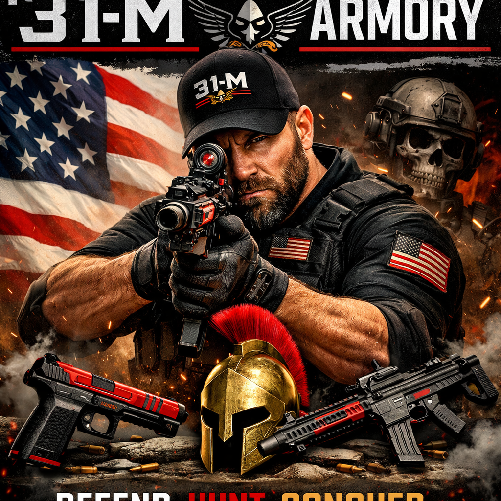 A realistic scene of a shooter cleaning an AR‑15 on a wooden table, with a cleaning rod, patches, and lubricant bottles. Alt: AR‑15 maintenance tools and cleaning kit