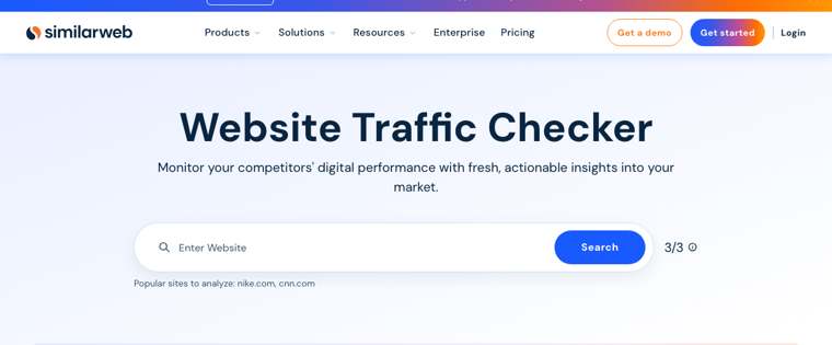 Similarweb Website Traffic Checker