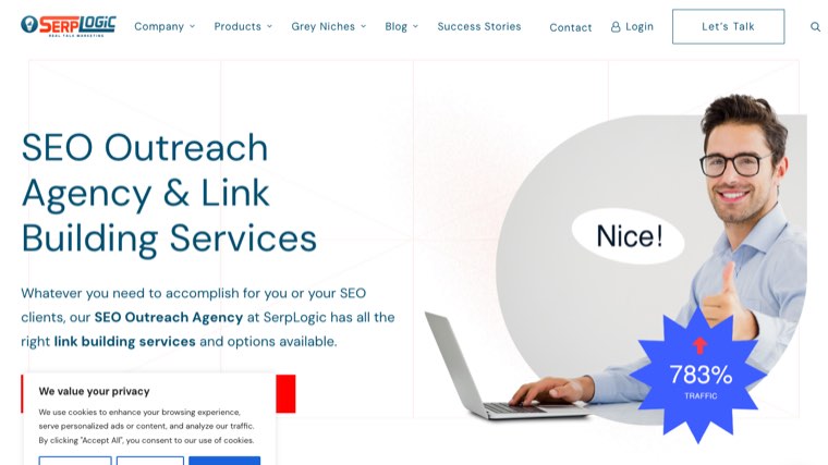 SERPLogic link building