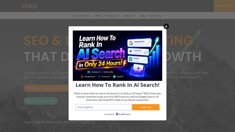BKA Content homepage