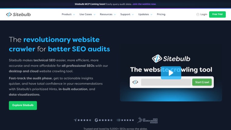 Sitebulb website crawler