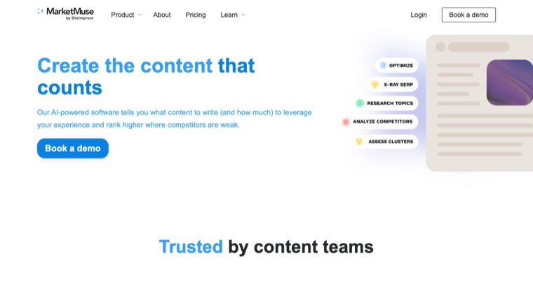 MarketMuse content planning