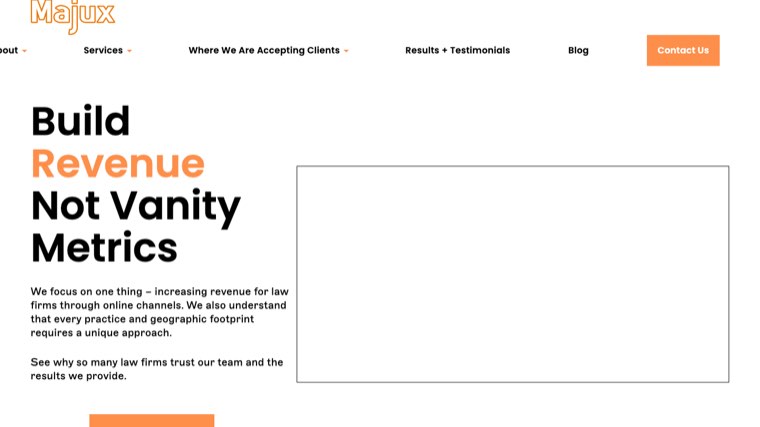 Majux homepage