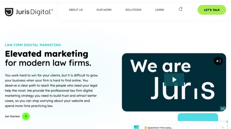 Juris Digital homepage