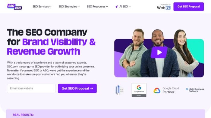 SEO.com homepage