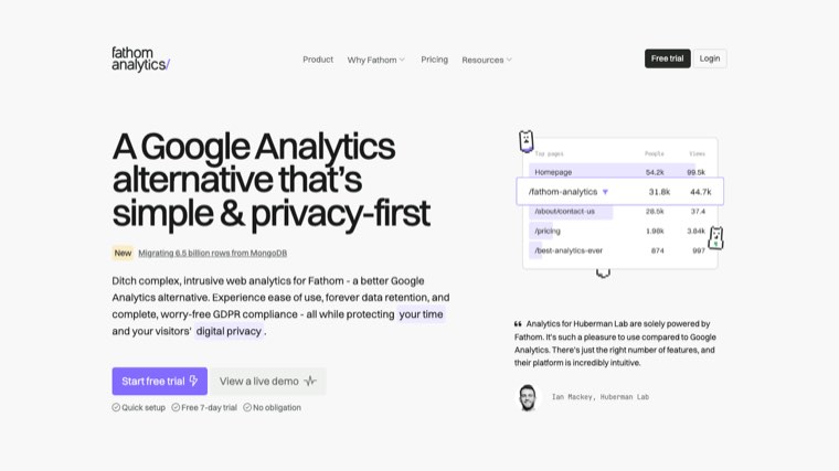 Fathom Analytics