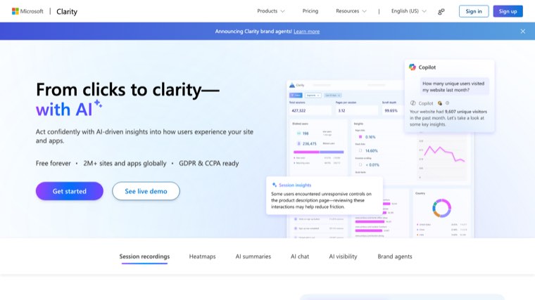 Microsoft Clarity