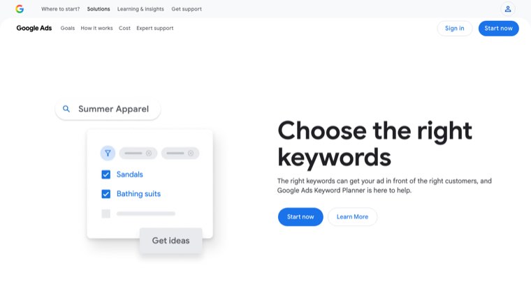 Google Keyword Planner checking demand for a candidate term