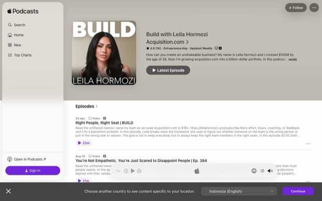 Build with Leila Hormozi on Apple Podcasts
