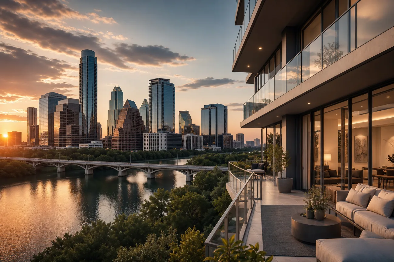Cinematic photograph of Top Austin Condos for Sale