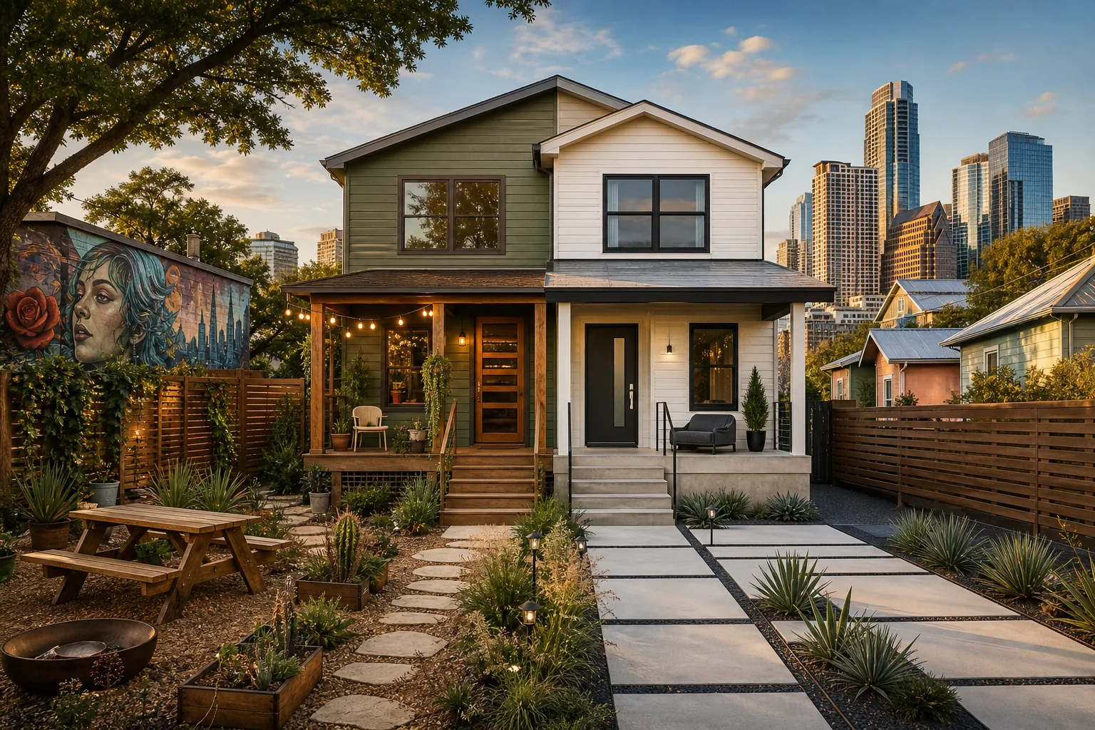 Illustration for East Austin Duplexes