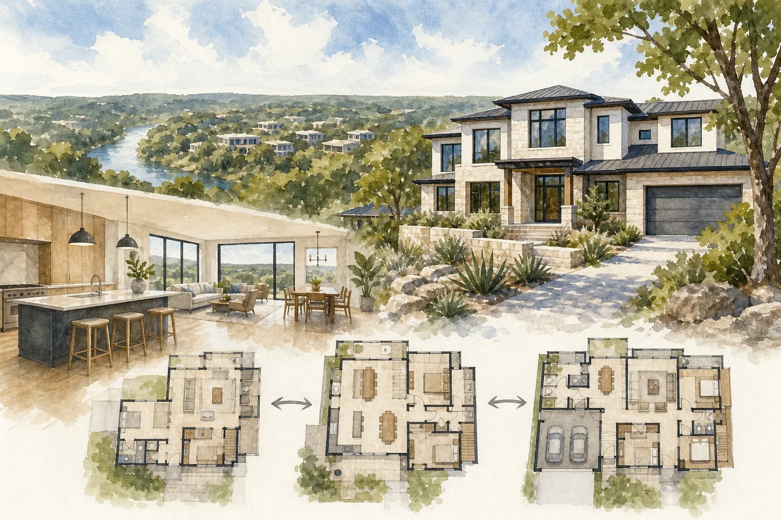 Illustration for Bee Cave and West Austin