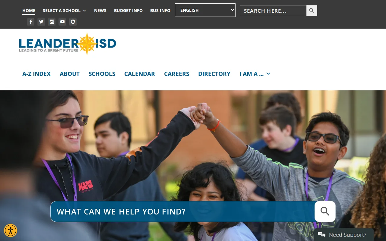 Leander ISD: A large northwest Austin‑area district: visual reference for 4. Leander ISD: A large northwest Austin‑area district