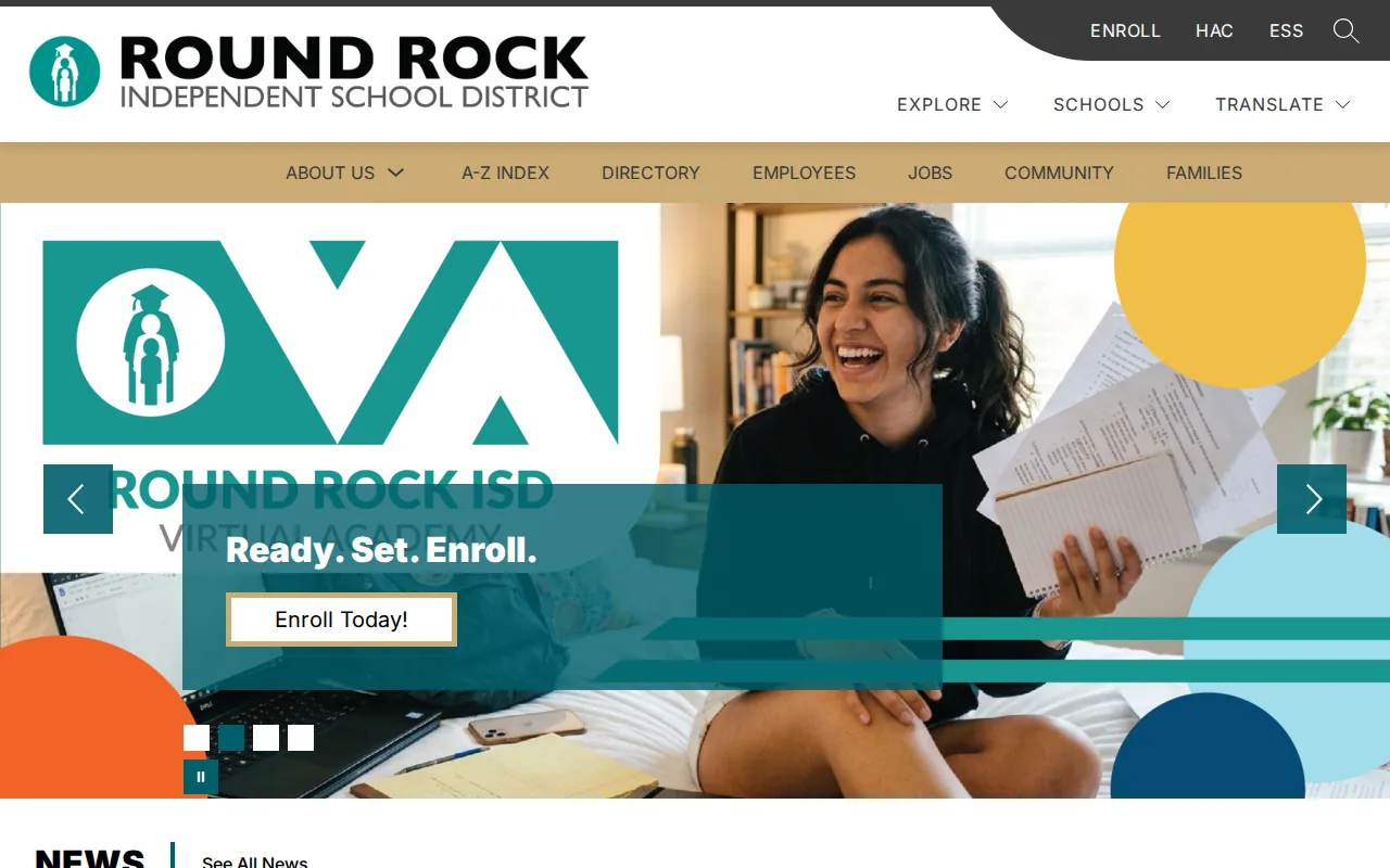 Round Rock ISD: A major north Austin‑area choice: visual reference for 5. Round Rock ISD: A major north Austin‑area choice