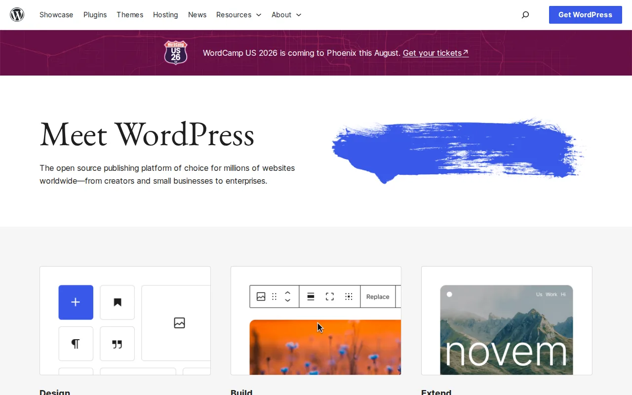 WordPress: visual reference for 4. WordPress, Maximum Customization for Growing Author Businesses