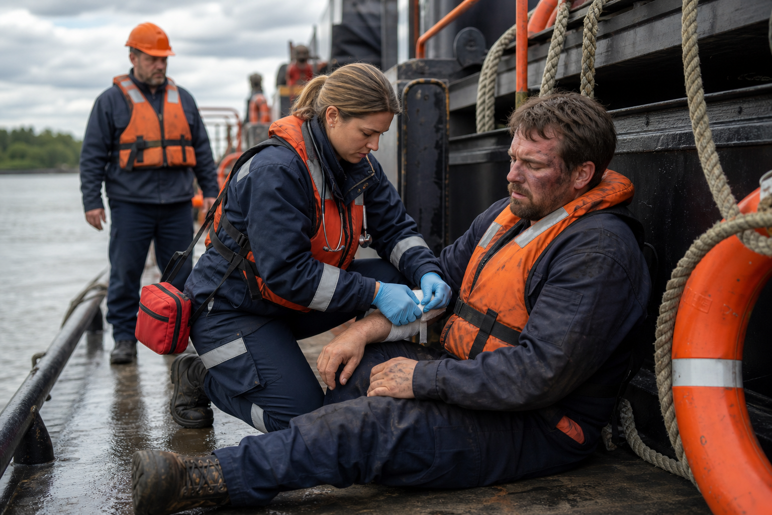 Barge Accident Injury: Steps After a Crash