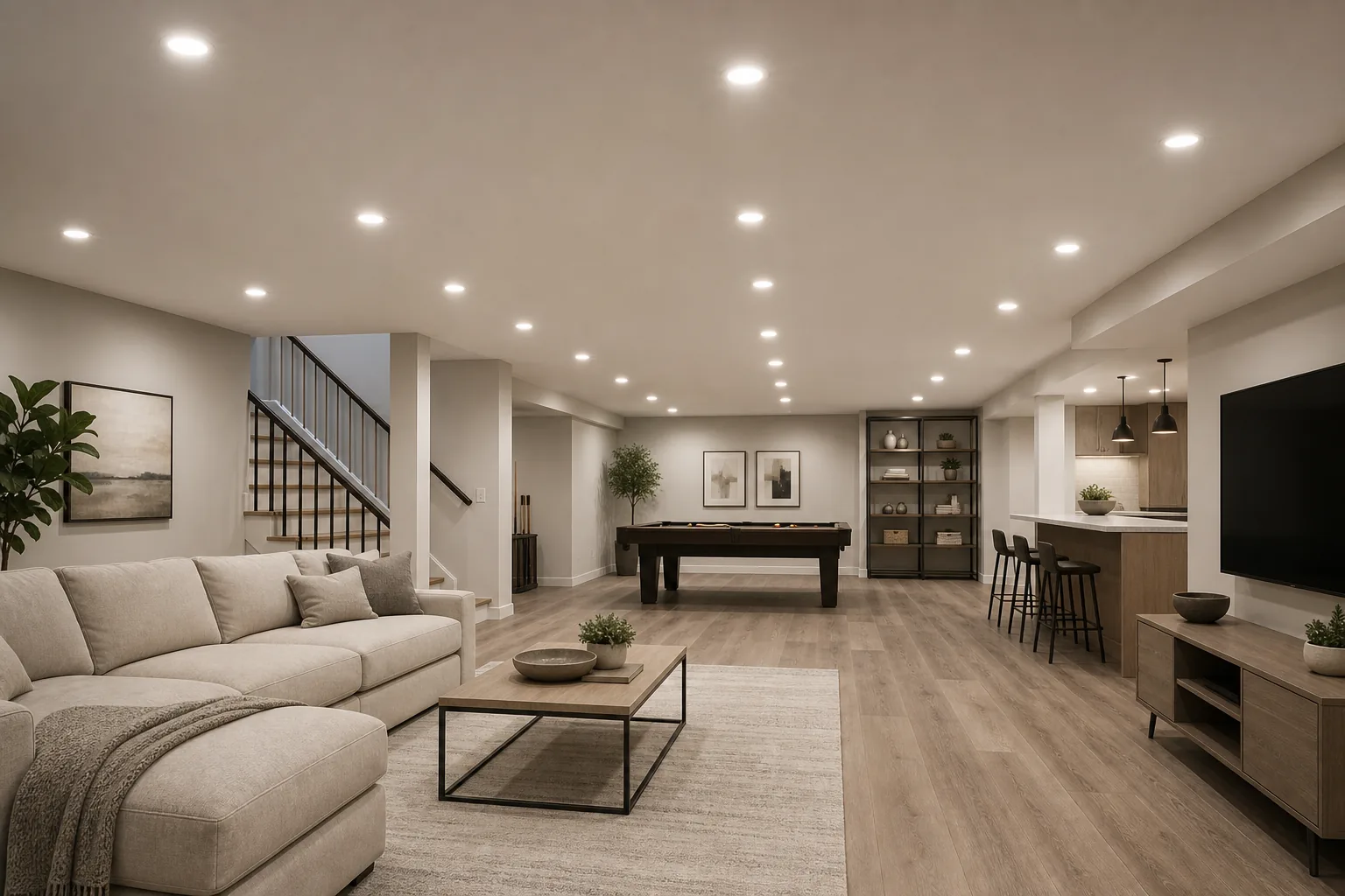 Illustration for Amico Recessed Lighting Kit