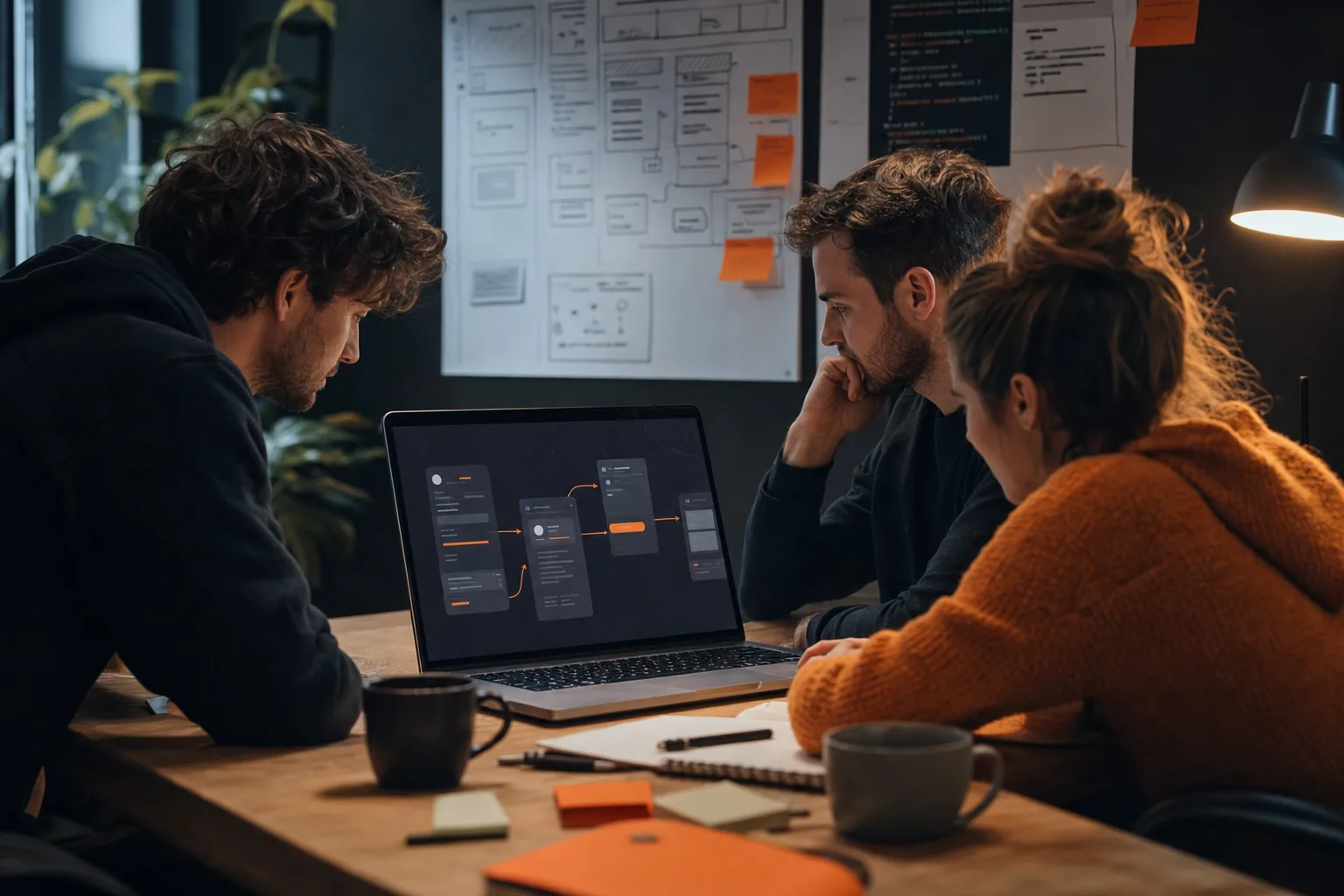 Bootstrapped SaaS team building and testing a focused MVP.