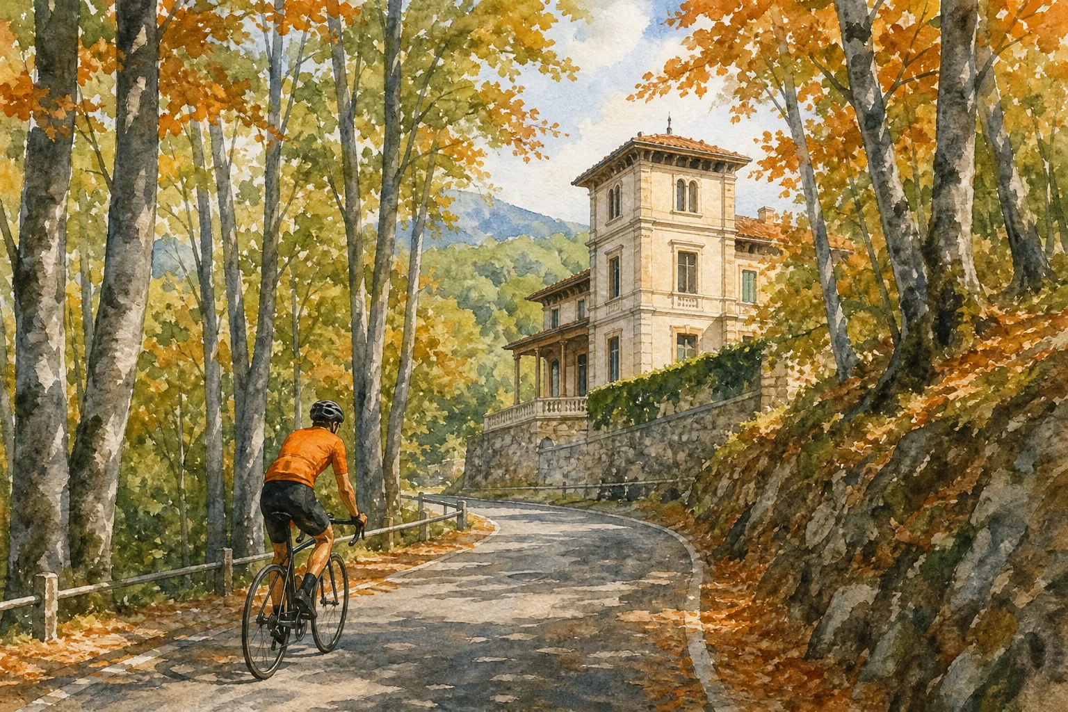 Cycling experience stay at Villino Rubini