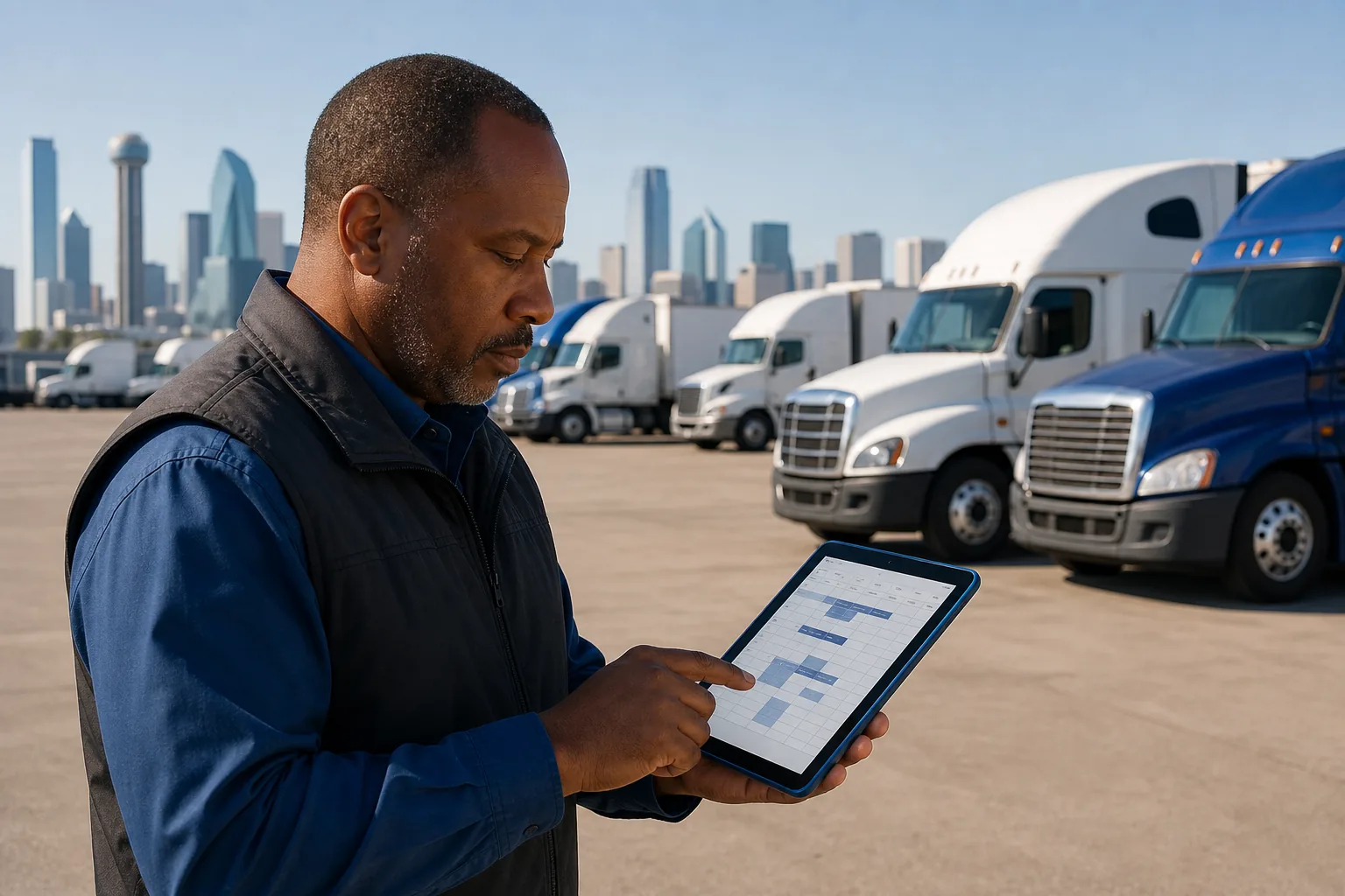 Fleet tire maintenance schedule review