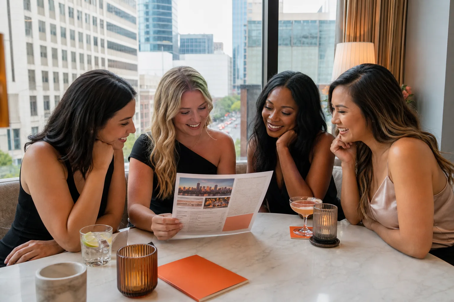 Group planning a Minneapolis bachelorette party itinerary