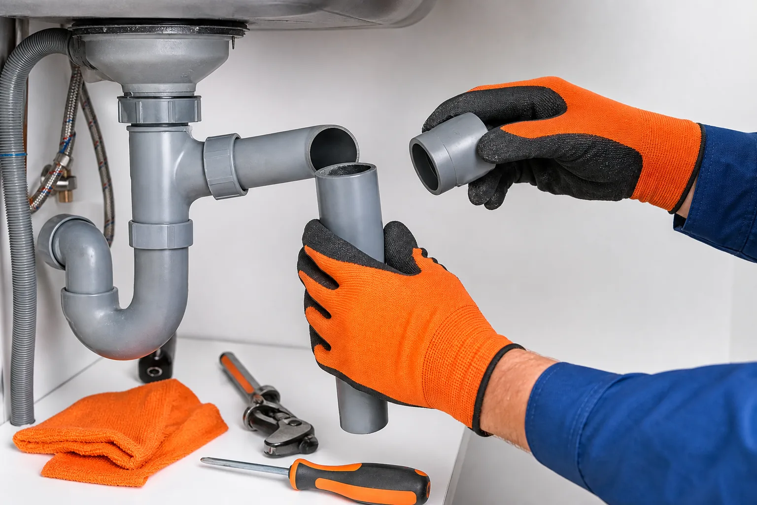 How to stop a pipe from leaking step 5: replace the damaged section or call a plumber