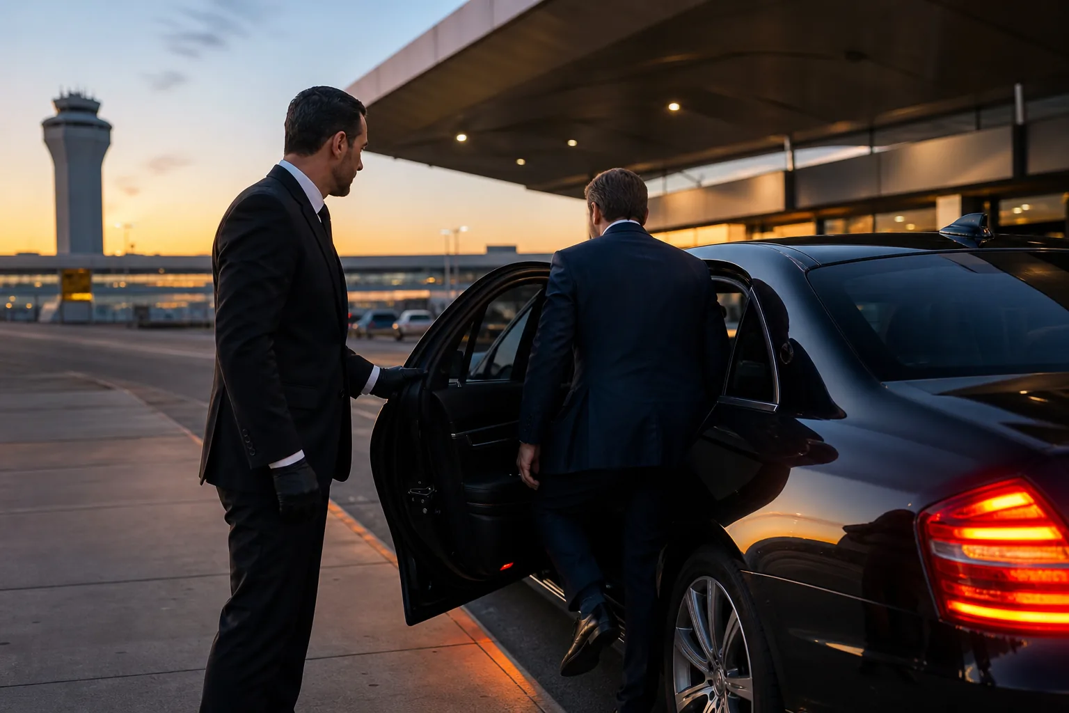 Executive sedan service airport pickup in Minneapolis